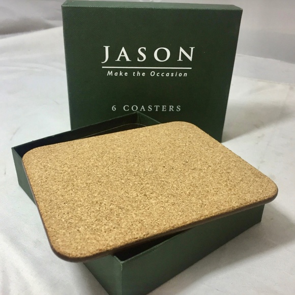 VINTAGE JASON APERITIVO COASTERS. Never used. “Vintage Fruit” - Picture 2 of 5